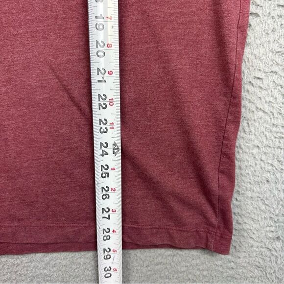 State Of Mine Shirt Mens Large Red North Carolina Long Sleeve Flag Logo Casual - Picture 11 of 13